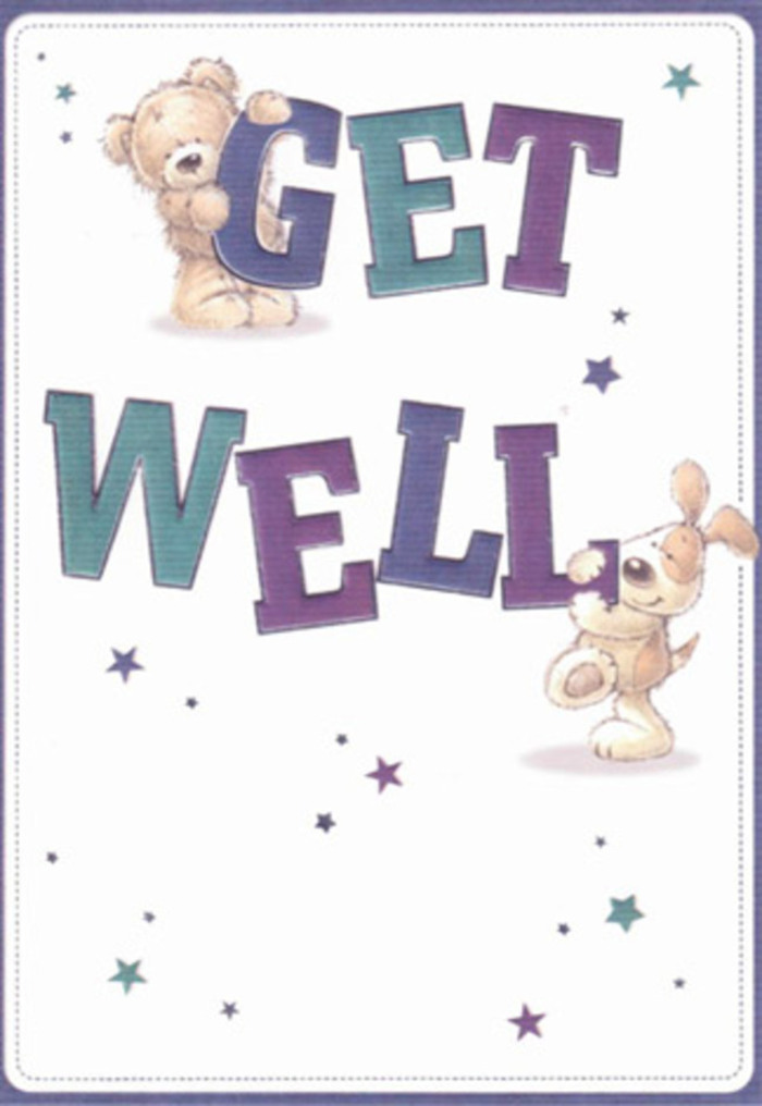 Bursting with the gentle optimism characteristic of Highams Park, this imaginative get well card features two delightfully illustrated friends-a bear with soft, tactile fur and a puppy with velvety ears-sharing centre stage amidst a flurry of twinkling stars. Their cheerful energy is grounded by confident typography, shaded in hues of lavender and aqua that evoke the calming blues and greens of local parklands along The Ridgeway. The stars dance playfully around them, creating a lively sense of magic and possibility, much like a stroll through Highams Park on a fresh spring morning. Textures are rendered with such loving care you can almost feel the plushness beneath your fingertips, bringing a sense of touch and comfort akin to handling a lovingly crafted bouquet of pastel blooms. Sending this card, especially when paired with fresh flowers from a nearby Highams Park florist, becomes an act of nurturing-a radiant gesture crafted to lift spirits and brighten hospital rooms or family homes alike. The composition's open layout and soft light reflect a hopefulness that's right at home in the neighbourhood, turning a simple get well wish into a memorable moment of joy and reassurance.